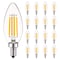Luxrite B11 LED Light Bulbs 5W (60W Equivalent) 550LM 3000K Soft White Dimmable E12 Candelabra Base 16-Pack LR21594-16PK - alternate 1